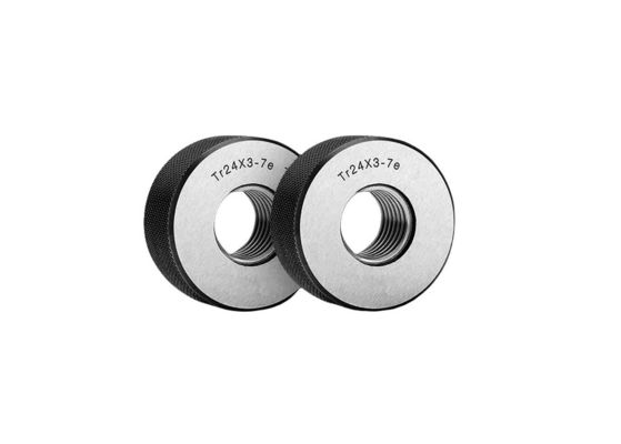 Thread Ring Gauge Tr24x3 Made From Hardened Tool Steel For Excellent Durability And Wear Resistance With Calibration Certificate