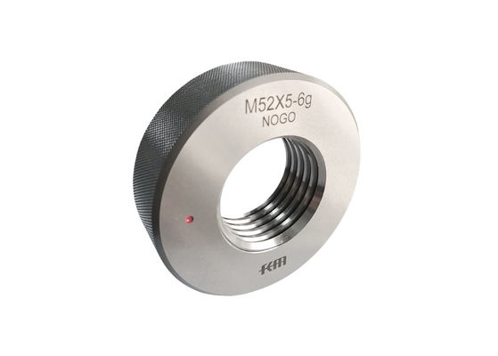 Accurate Thread Measurement Metric Ring and Plug Thread Gauge M52.0 NO GO Thread Machining Center