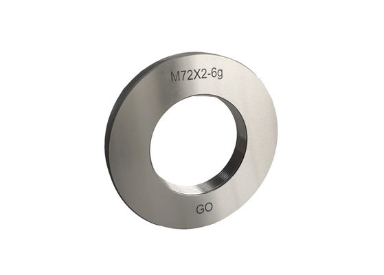Accurate M72x2 6G GO Metric Thread Ring Gauge For Machined Internal First Grade Threads On Equipment Parts
