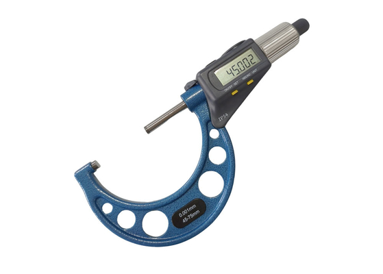 45-75mm IP54 Digital Outside Micrometer with Double Display Suitable in All Kind of Conditions