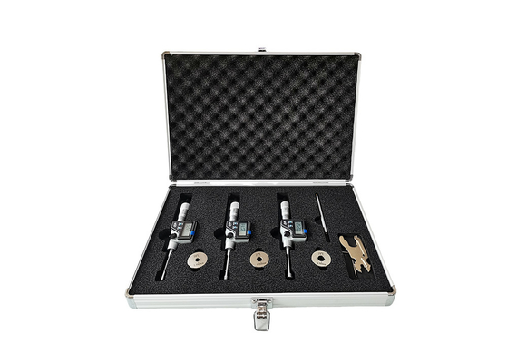 6-12mm Electronic Digital Three Point Internal Micrometer Set with IP65 Protection Degree