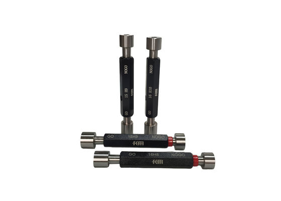 Precision Plain Plug Gauge Hardened Steel GO/NOGO Set Dmensional Inspection Tool