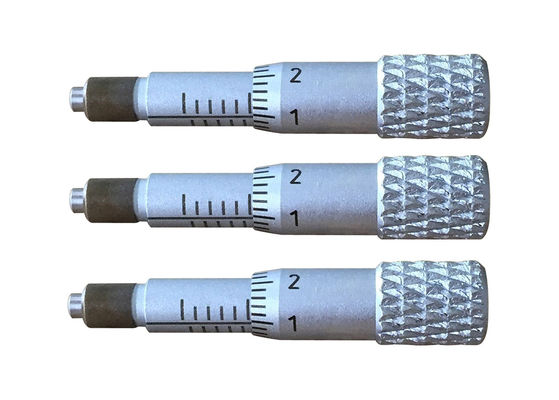Metric Micrometer Head 0-5mm Range 0.02mm Graduation ±0.005mm Accuracy Spherical Face