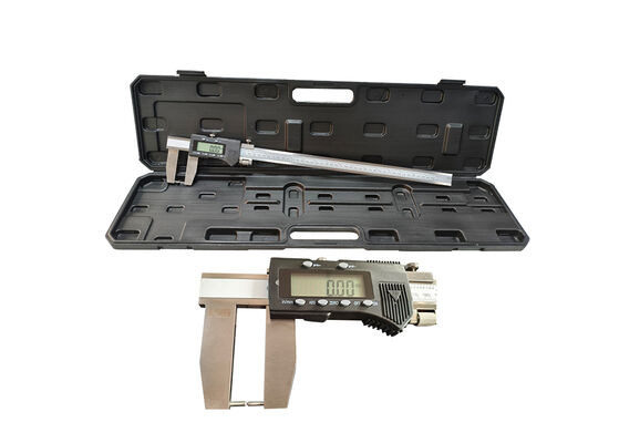 0-200mm/0-8" Cylindrical Head Outside Groove Digital Caliper for O-ring grooves Measurement