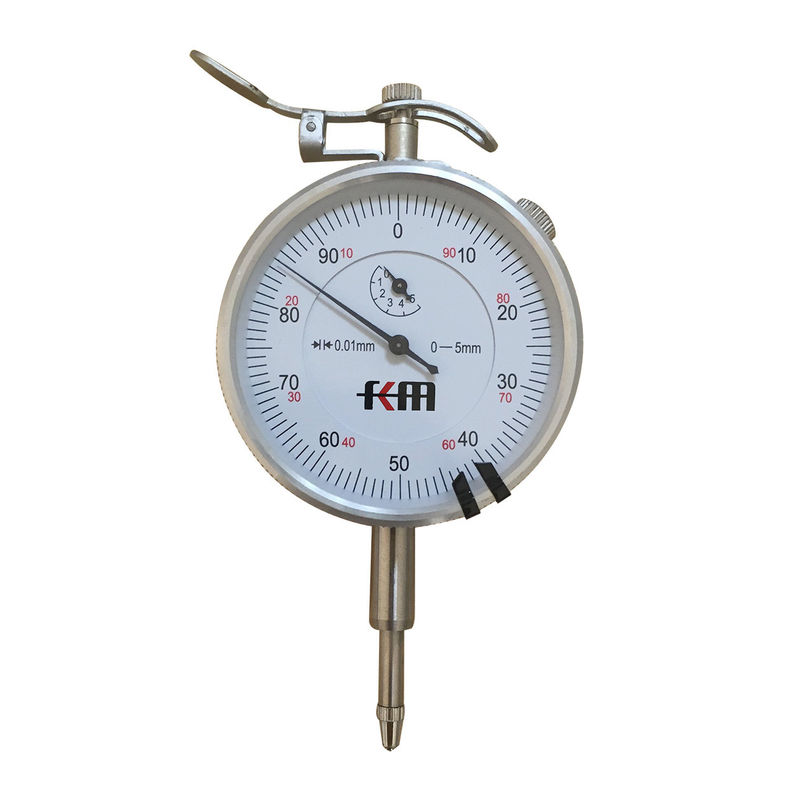 05mmx0.01mm Mechanical Dial Indicator With Lifting Lever On The Left