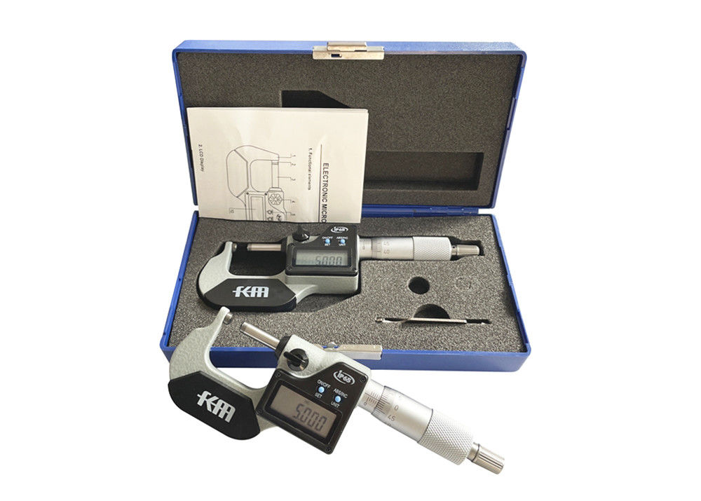 0-25mm Digital Tube Micrometer for Processing Metric/Inch Measurement
