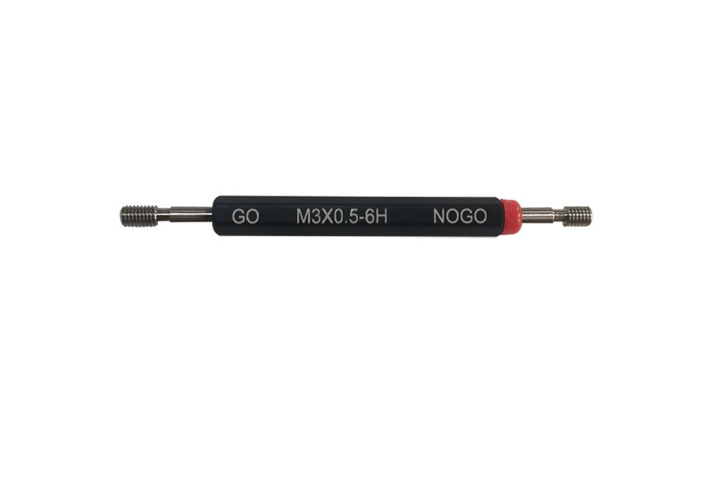 M3.0 Metric Plug Gauge Go and NoGo Type for Machining Threaded Parts Inspection