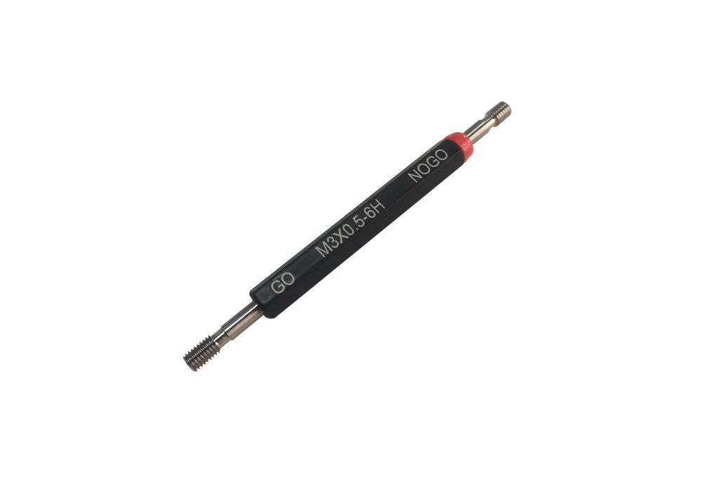 M3.0 Metric Plug Gauge Go and NoGo Type for Machining Threaded Parts Inspection