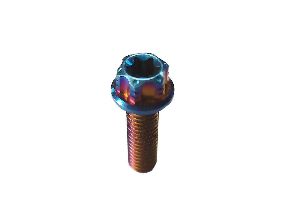 Flange Flower Head Titanium Cycle Disc Roter Bolt Button Head Torx Drive