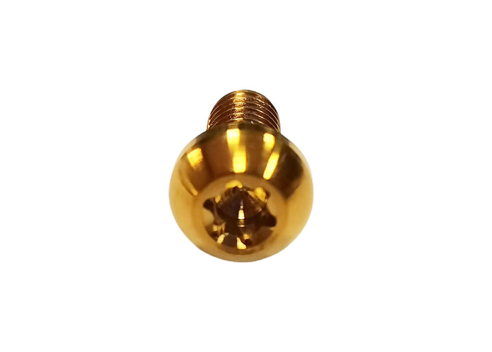 Titanium Alloy Bolt Motorcycle Brake Disc Screw With Customized Colorful Anodized