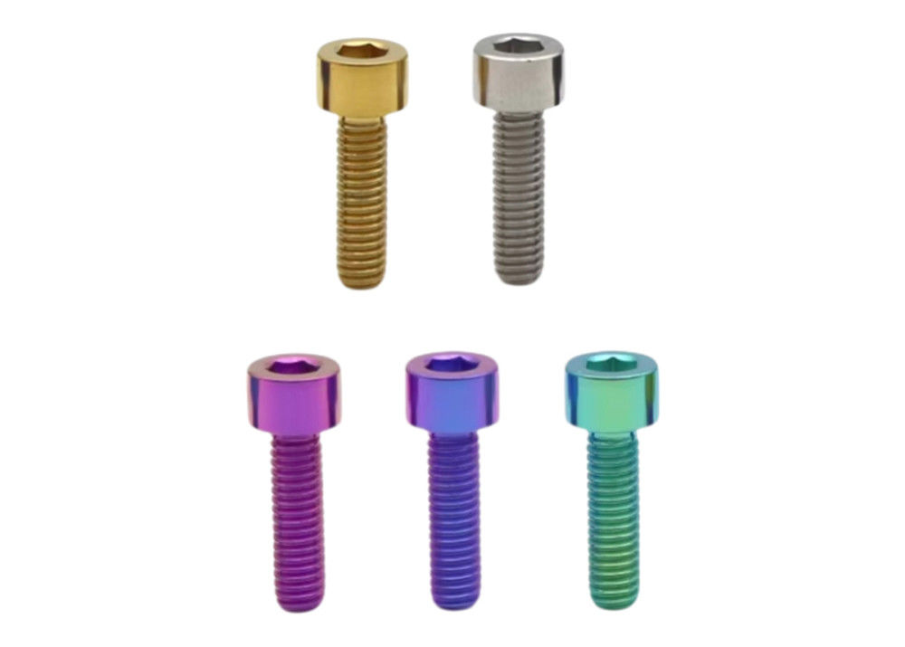 DIN 912 M6 M8 Hex Socket Titanium Bolts Fasteners for Industrial Needs