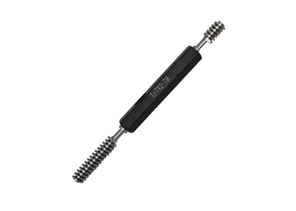 Thread Plug Gauge Tr7x2mm Made from Hardened Tool Steel for Excellent Durability and Wear Resistance