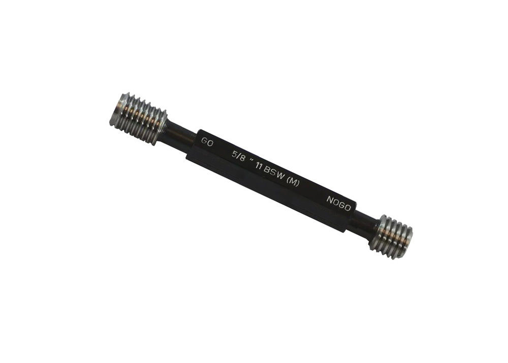 5/8"-11 BSW Go and NoGo Plug Thread Gauge with Calibration Certificate