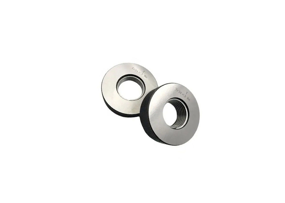 Metric TR34x3mm Trapezoidal Go/No-Go Thread Ring Gauge 8e for Excellent Durability and Wear Resistance