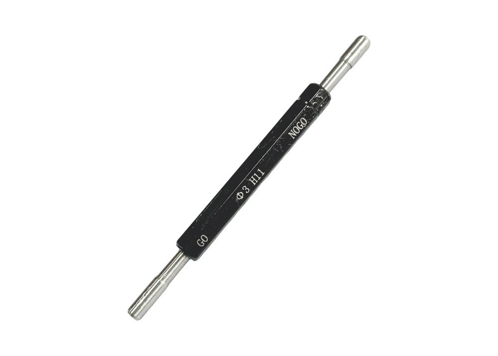 High Precision Bearing Steel Plain Plug Gauges Go Nogo 3H11 Smooth Plug Gauge