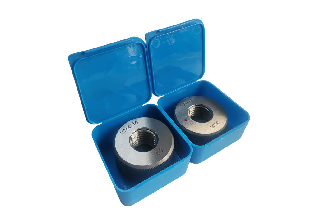 High Precision M24.0 GO NOGO Metric Thread Plug Gauge for Threaded Parts Equipment with Internal First Grade Thread Machining Center