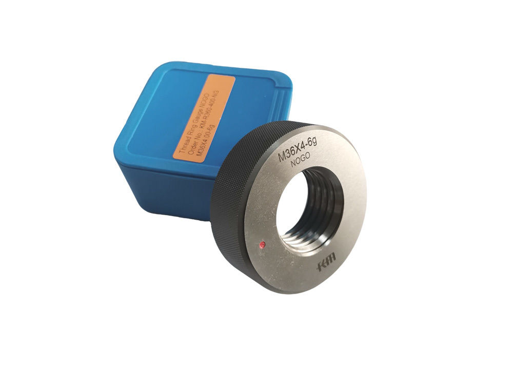 Threaded Ring Gauge for Measuring Thread M36x4 6G NO GO of Outside Diameter With Calibration Certificate