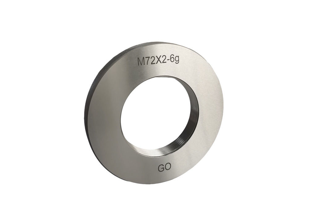 Accurate M72x2 6G GO Metric Thread Ring Gauge For Machined Internal First Grade Threads On Equipment Parts