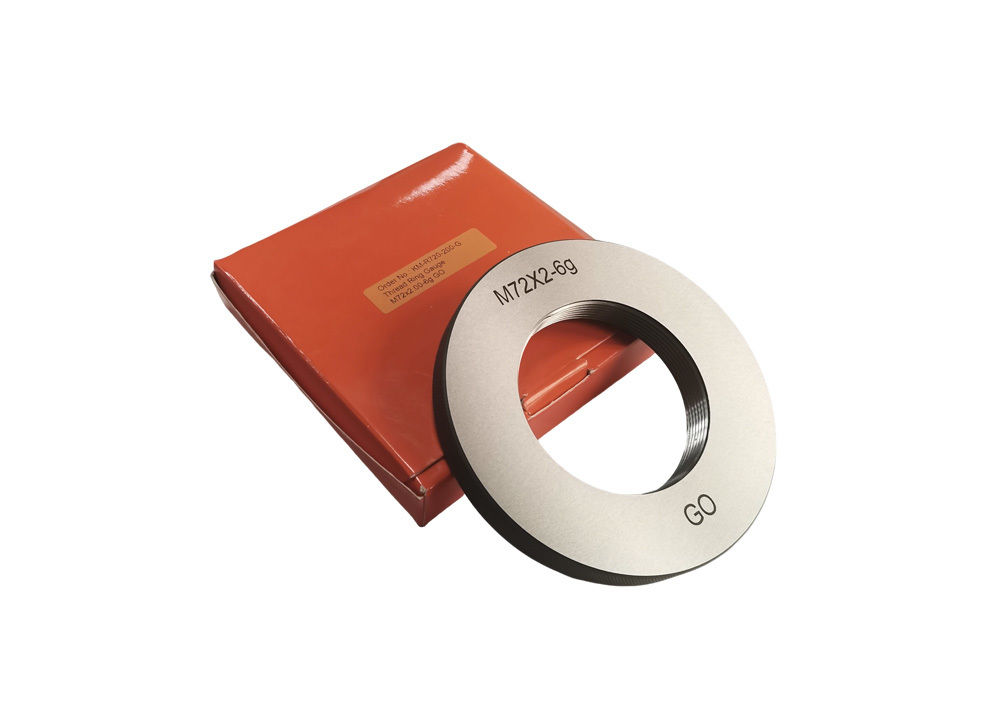 Accurate M72x2 6G GO Metric Thread Ring Gauge For Machined Internal First Grade Threads On Equipment Parts