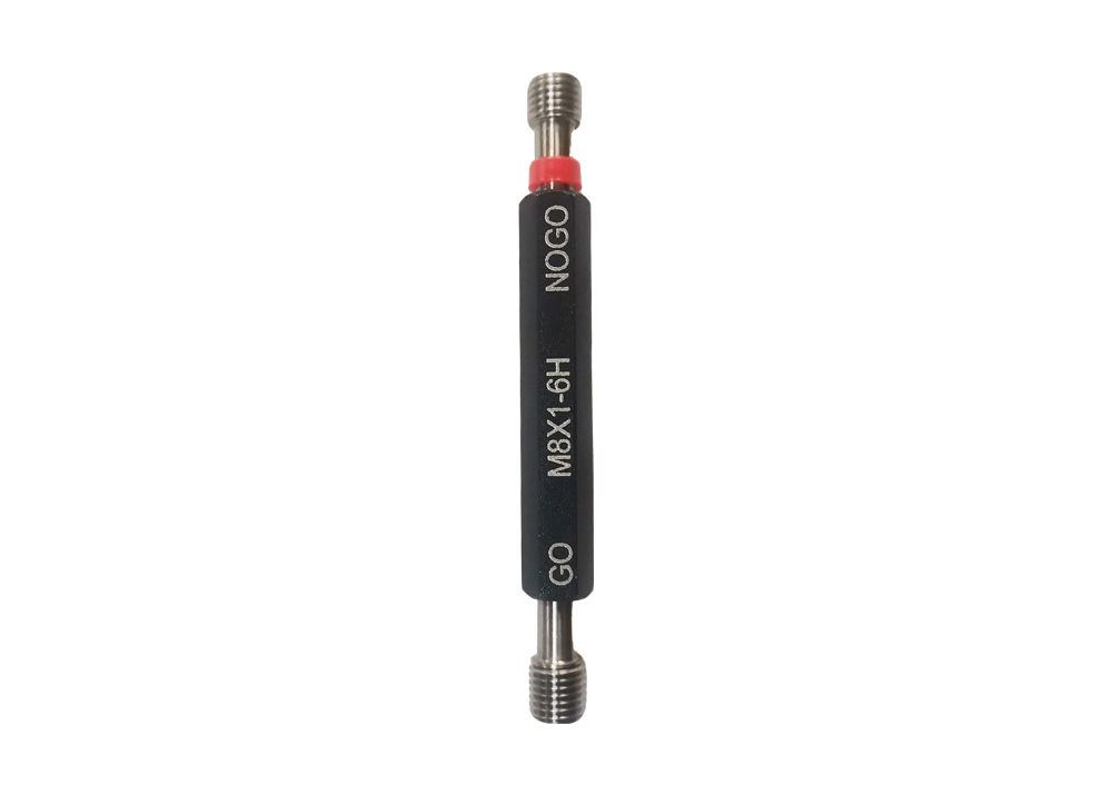 Precision M8.0x1 6H GO NOGO Metric Thread Plug Gauge Essential for Threaded Component Equipment Verification