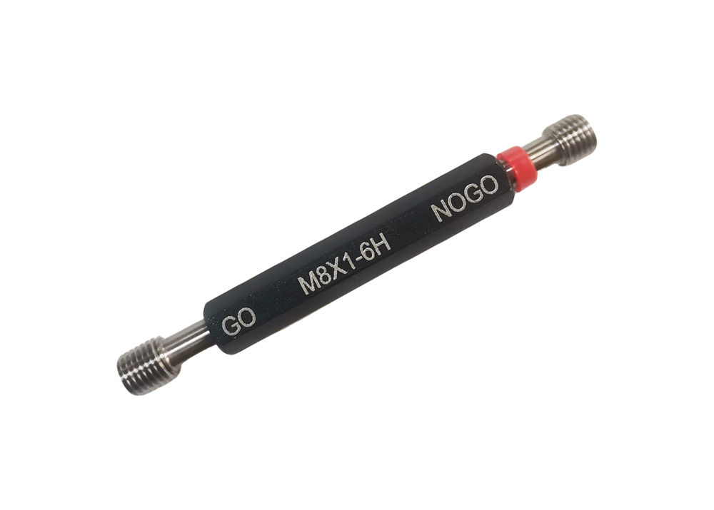 Precision M8.0x1 6H GO NOGO Metric Thread Plug Gauge Essential for Threaded Component Equipment Verification