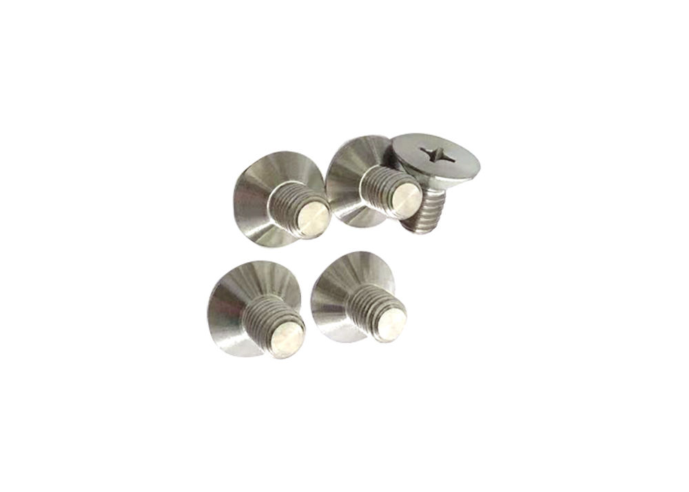 Customized High Quality Titanium Countersunk Cross Screw Titanium Flat Head Screws