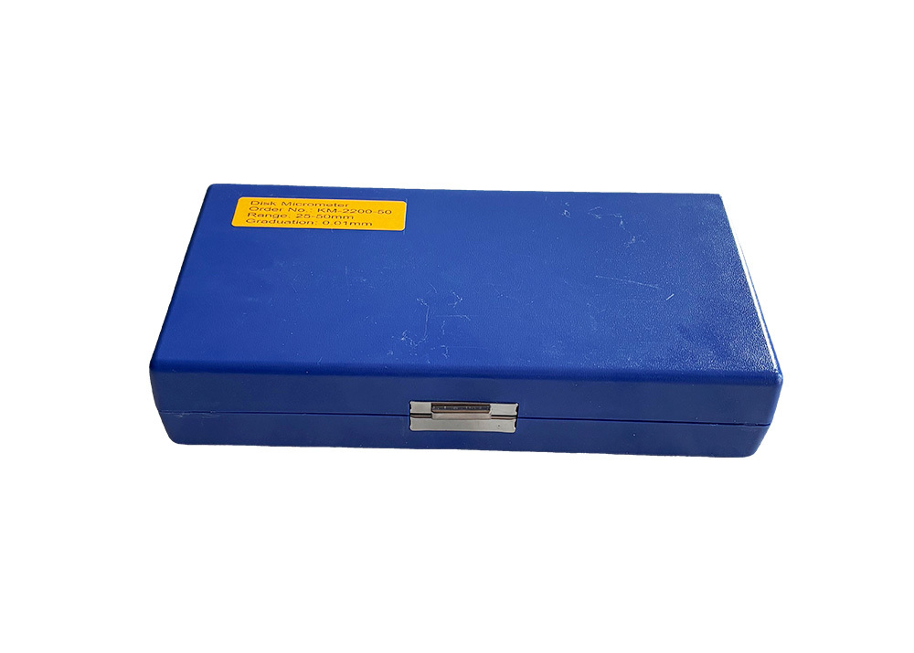 Professional Special Micrometers for Precise Measurement of 25-50mm Disc-Shaped Workpiece with High Resolution of 0.01mm