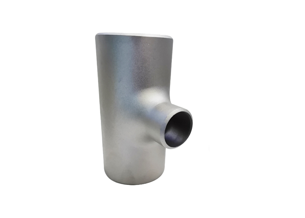 Titanium Butt Tee Elbow Tee Reducer Pipe Fitting Reducing Tee
