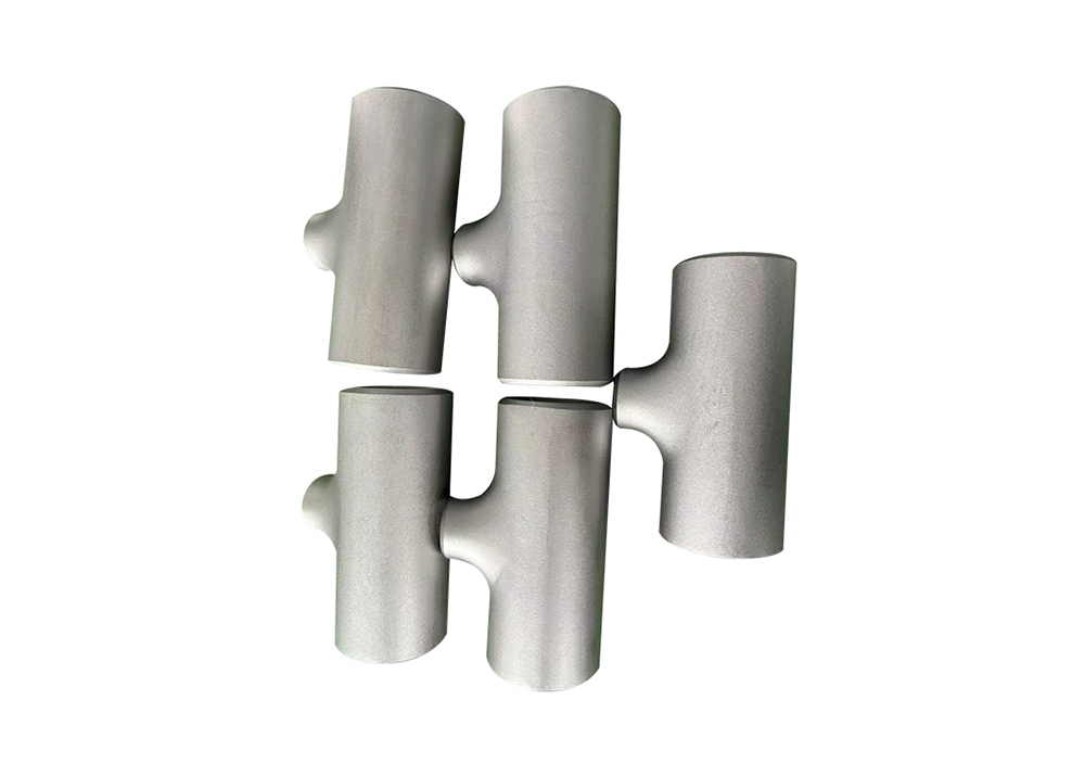 Custom Size High Pressure Titanium Fitting Reducing Tee