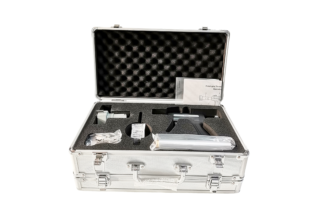 Effortless Measurements Pistol-Grip 3 Point Bore Gauge Tool for Tight Spaces and Hard-to-Reach Locations