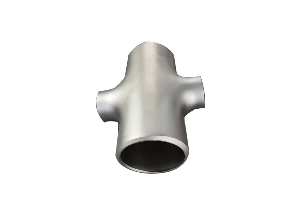 Titanium Reducing Cross ASTM B16.9 DN40*DN25*3mm GR2