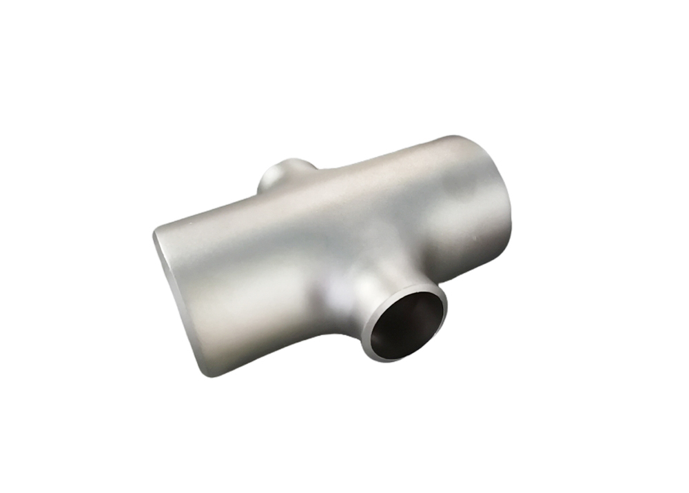 Titanium Reducing Cross ASTM B16.9 DN40*DN25*3mm GR2