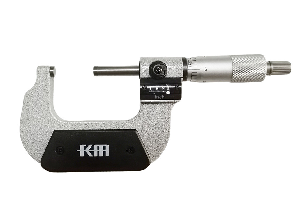 Fine Lapping Mechanical Counter Micrometer 1-2″ Range for Outside Measurement