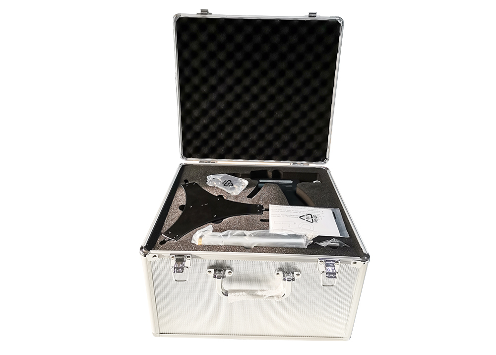 225-250mm Pistol-Grip 3 Point Grip Micrometer Tool With Effortless Measurements Tight Spaces for Machinery Manufacturing
