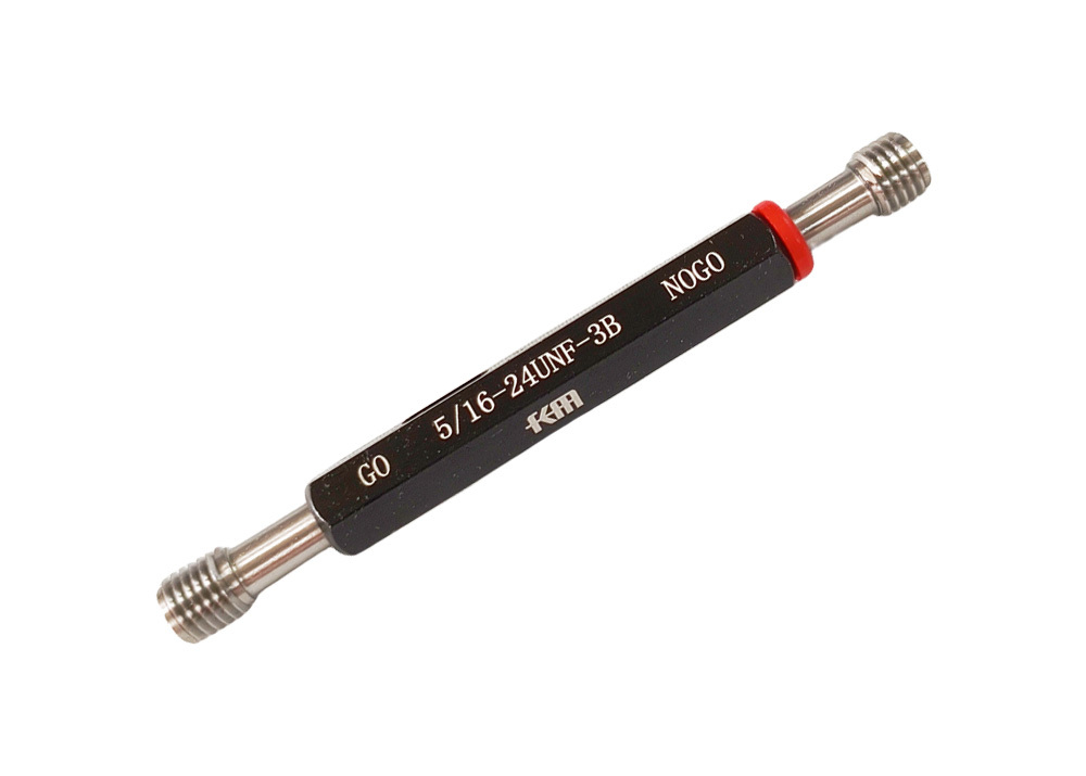 Customized UNF 5/16-24 Inch Thread Plug Gauge for Checking Threaded or Tapped Holes 3B Accuracy