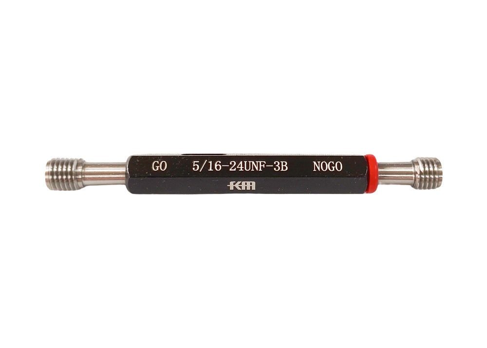 Customized UNF 5/16-24 Inch Thread Plug Gauge for Checking Threaded or Tapped Holes 3B Accuracy