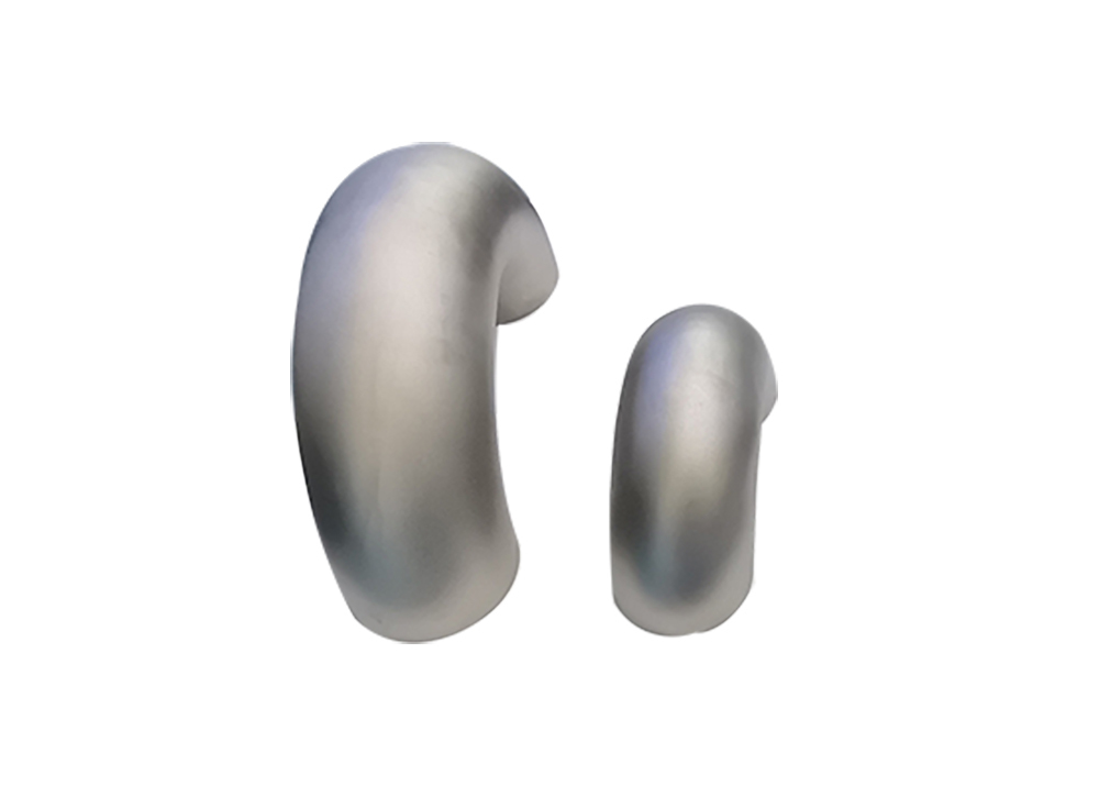 OEM Titanium Welding Pipe Fitting Titanium Long Radius 180 Degree ElbowConnection