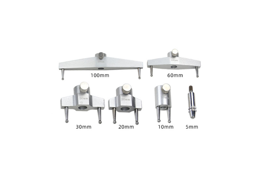 High Accuracy Digital Radius Gauge Electronic Inside and Outside Radius Gage with Changeable Measuring Claws