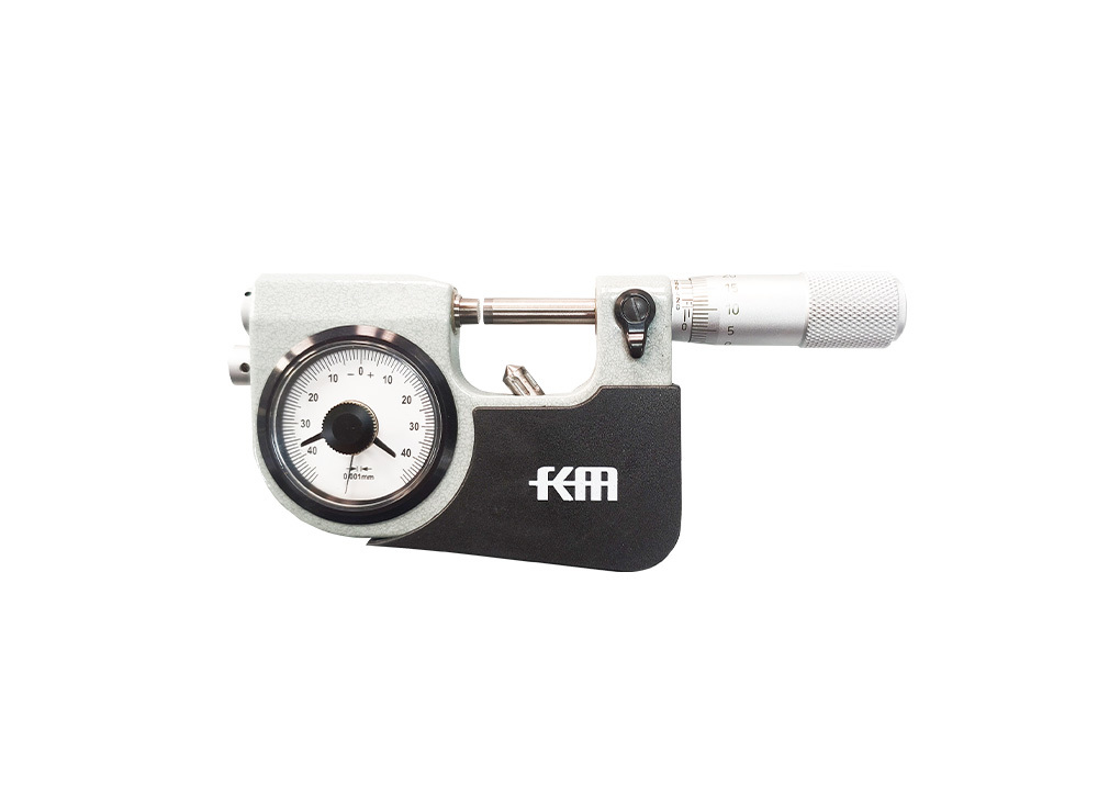 Widely Used 0-25mm Snap Micrometer with Indicator for 0.003mm Precision Measurement