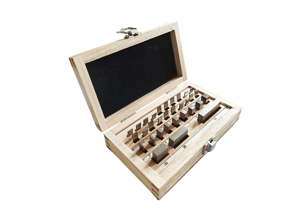 Rectangular Gauge Block Set 32Pcs Grade 0 for Laboratory Inspection and Calibration