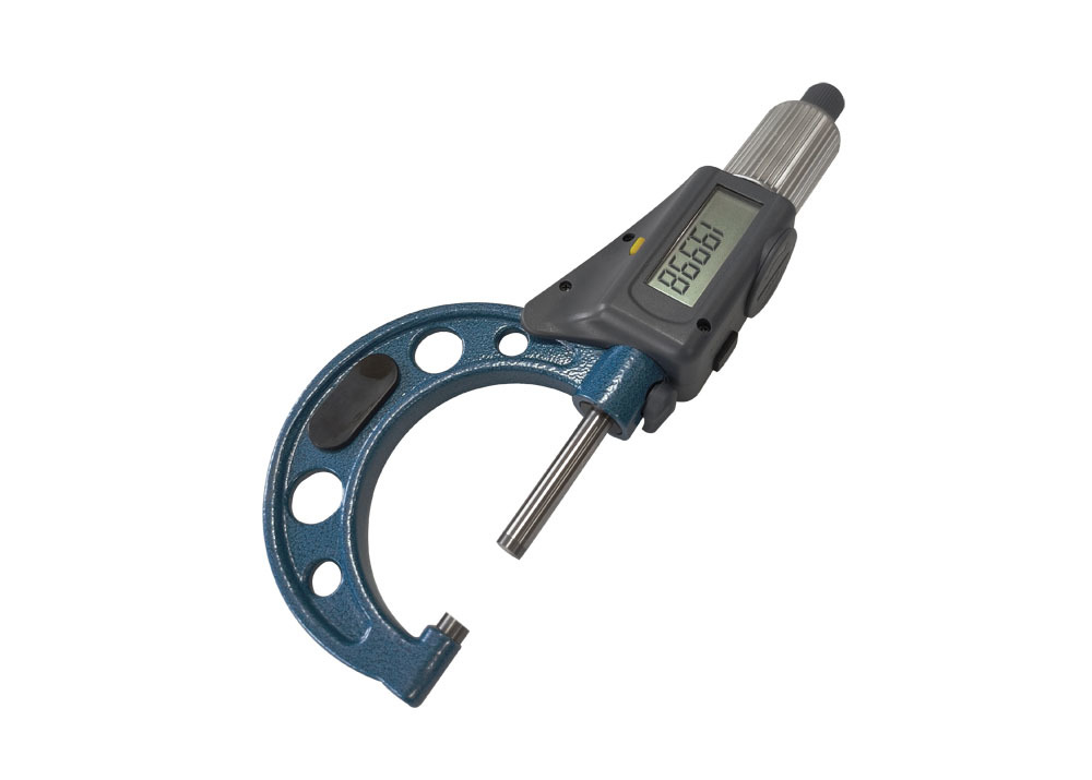 20-50mm Digital Outside Micrometer with Double Display for Left or Right Had Using