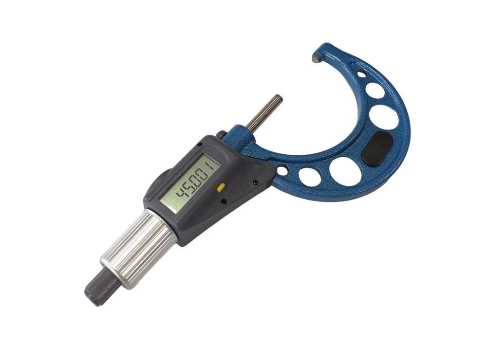 45-75mm IP54 Digital Outside Micrometer with Double Display Suitable in All Kind of Conditions