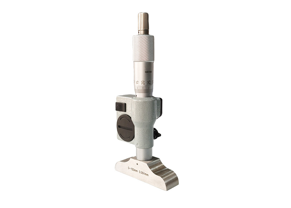 IP65 0-150mm Digital Depth Micrometer Gauge Tools with Carbide-Tipped Rod