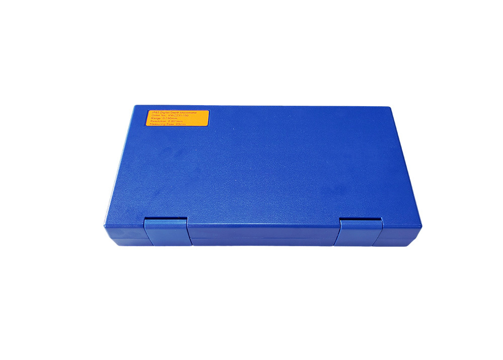 IP65 0-150mm Digital Depth Micrometer Gauge Tools with Carbide-Tipped Rod