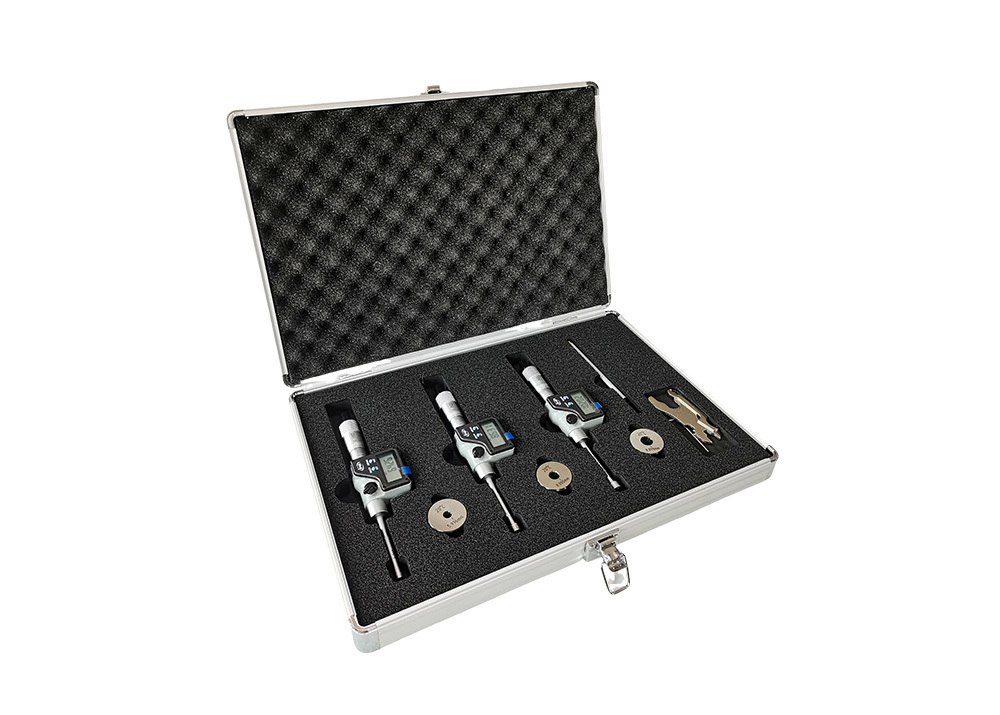 6-12mm Electronic Digital Three Point Internal Micrometer Set with IP65 Protection Degree