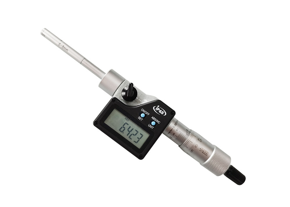 IP65 Rated 6-8mmDigital Three Point Internal Micrometer for Machining and Quality Control