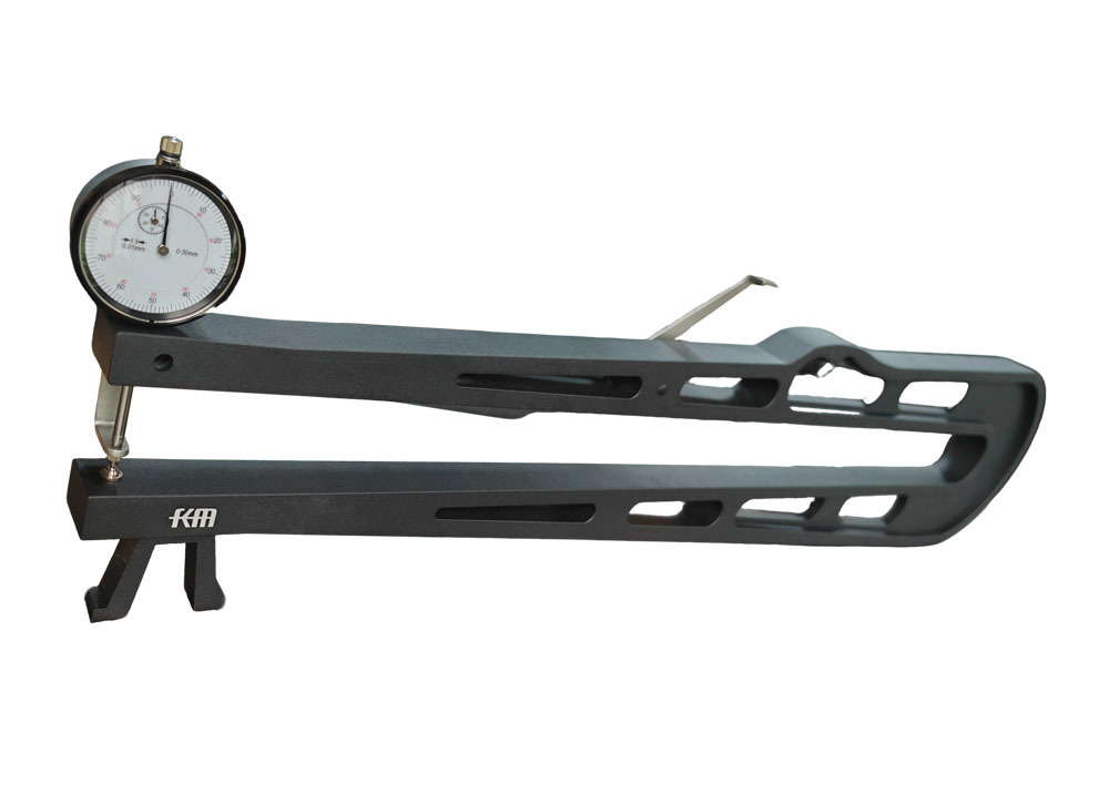 Large Depth 0-30mm Dial Thickness Gauge High Precision Mechanical Thickness Gauge