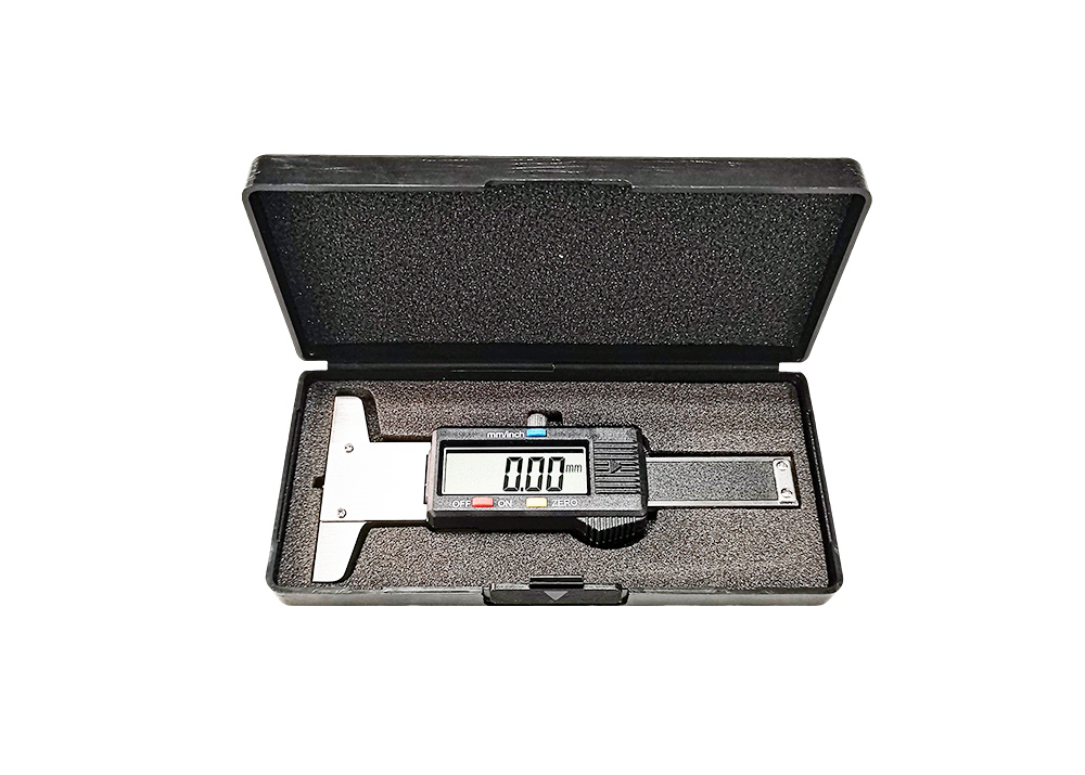 Digital Depth Gauge 0-30mm Thin Rod Design for Narrow Groove Measurement