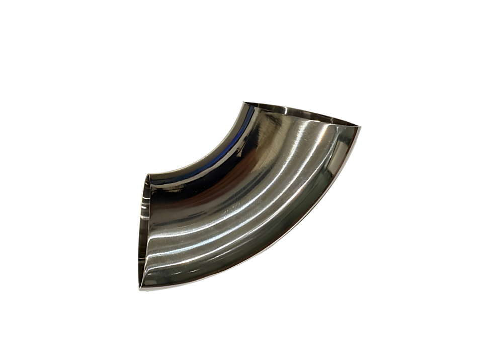 90 Degree Titanium Elbow Sanitary Pipe Fittings Titanium GR2 for Pharmaceutical Manufacturing