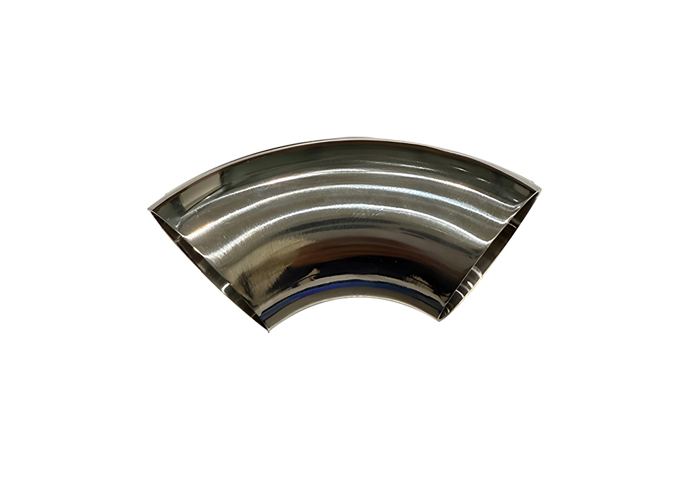ASME B 16.9 Pipe Fittings Titanium 90 Degree Sanitary Elbow for Vehicle Exhaust System